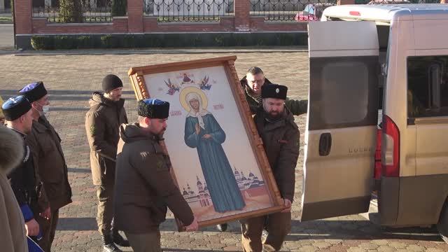 Спасо-преображенский собор, Чудотворная икона Святой Блаженной Матроны Московской 11 декабря 2022 г. смотреть онлайн