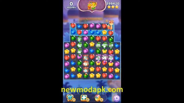 Genies & Gems Взлом ★ Бесконечная Жизнь, Монеты, Бустеры, +50 Ходов ★ Последняя версия смотреть онлайн