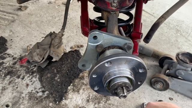 Установка рычагов Taiko ВАЗ 2107 Установка передних тормозов от ВАЗ 2108 #WinterDrift #ЖигаДрифт