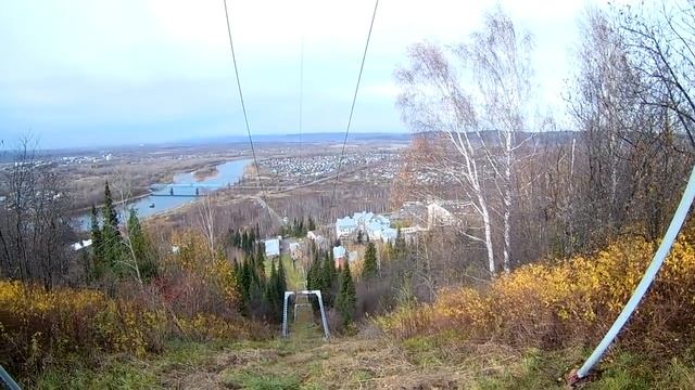ГОРНОЛЫЖКА ТОПАЗ ЛЕЗЕМ В ГОРЫ RUSSIA, SIBERIA, SKIDING ROAD смотреть онлайн
