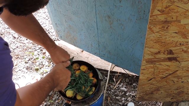 Картошка жареная по Грузински с Аладастури.Спраздником всех. смотреть онлайн