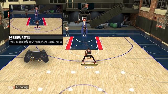 NBA 2K23 HOW TO DO RUNNER OR FLOATER TUTORIAL смотреть онлайн