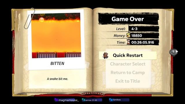 Spelunky 2 SECRET SNAKE BOSS - SNAKE EYES - Dimension the Dice смотреть онлайн