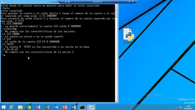 socket python sistemas distribuidos grupo 5 смотреть онлайн