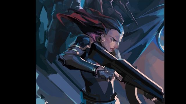 VALORANT Ep.5 Key art painting process смотреть онлайн