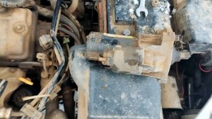 Как снять стартер пежо 206