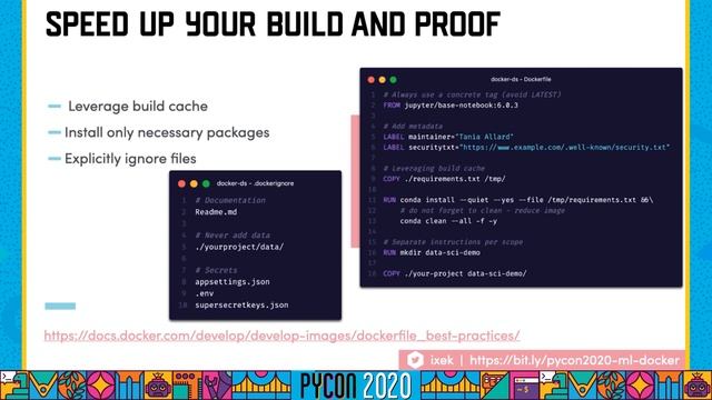 Talk: Tania Allard - Docker and Python: making them play nicely and securely for Data Science and M смотреть онлайн