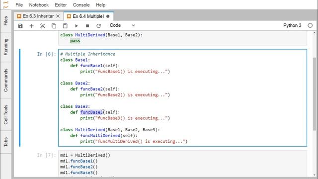 Python - Multiple Inheritance смотреть онлайн