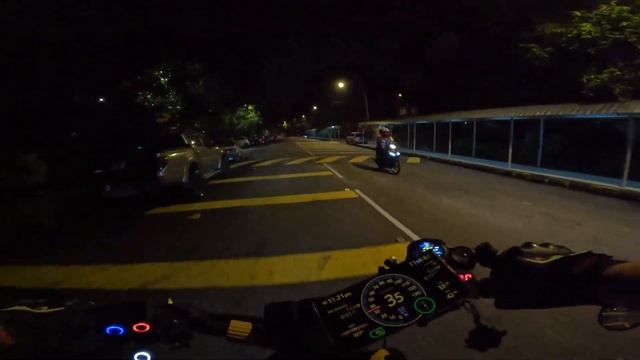 [Vsett 11+ Super 72] Night Ride #2 /GoPro Hero 10 / 4k 60fps смотреть онлайн