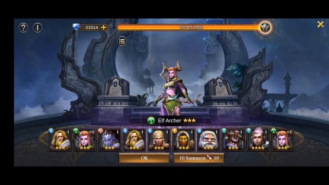 Trials of Heroes. Summon-Amon. Крутим 4 круга на Амона. смотреть онлайн