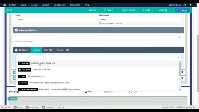 Form Field Help text/tooltips in ChronoForms7 смотреть онлайн