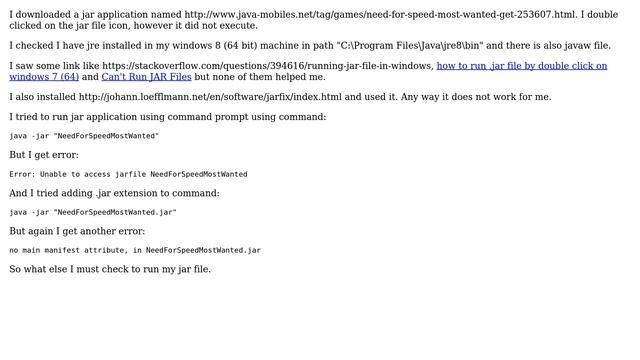 Can not open ".jar" file in windows 8 (2 Solutions!!) смотреть онлайн