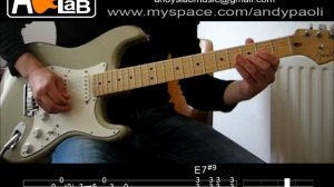 Andy's Lab - Stevie Ray Vaughan - Scuttle Buttin' Guitar Lesson
