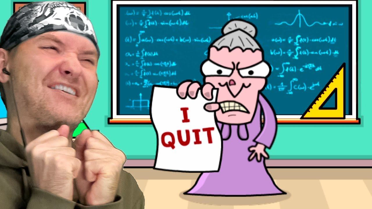 ПРАНКАНУЛ МАТЕМАТИЧКУ, А ОНА УВОЛИЛАСЬ! смотреть онлайн