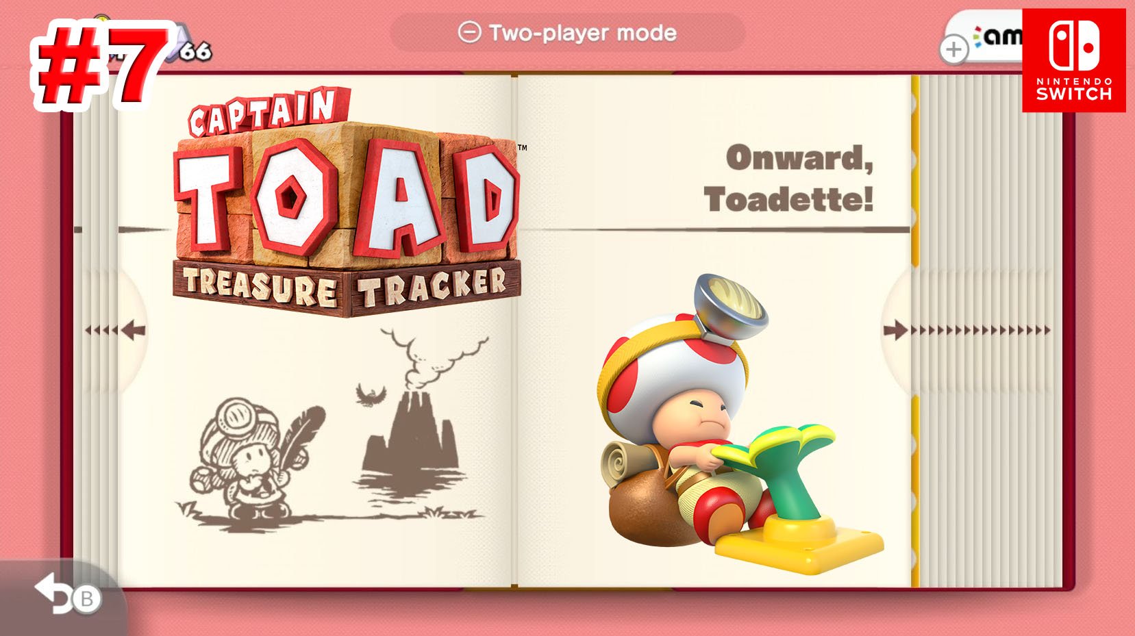 Captain Toad Treasure Tracker #7 Эпизод №2. Onward Toadette!