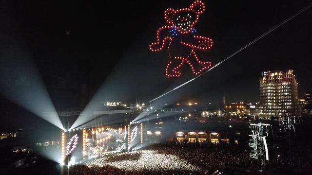 Dead & Company The Final Tour Drone Show at Oracle Park in San Francisco July 16, 2023 смотреть онлайн