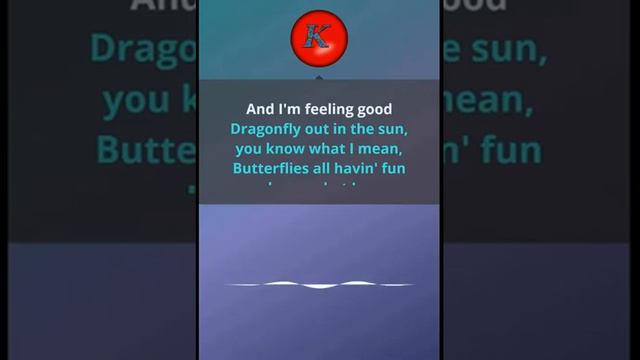 Michael Bublé- Feeling good. Karaoke смотреть онлайн