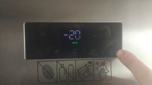 Сброс ошибки с восклицательным знаком на морозильной камере beko RFNE312E23X