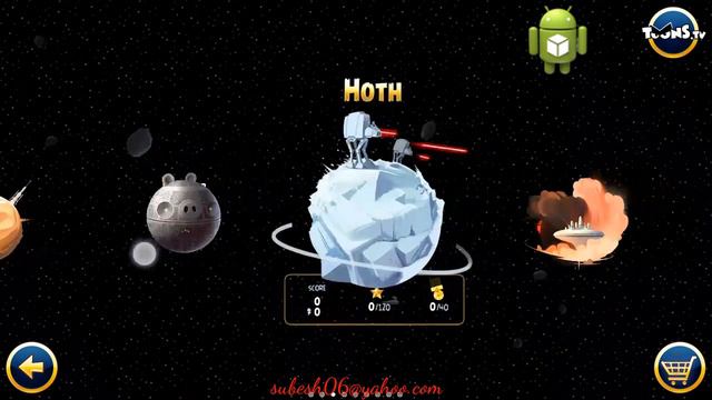 Angry Birds Star Wars Play On An Android Phone смотреть онлайн