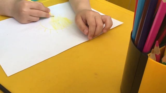 Как нарисовать рисунок солнышко ? смотреть онлайн