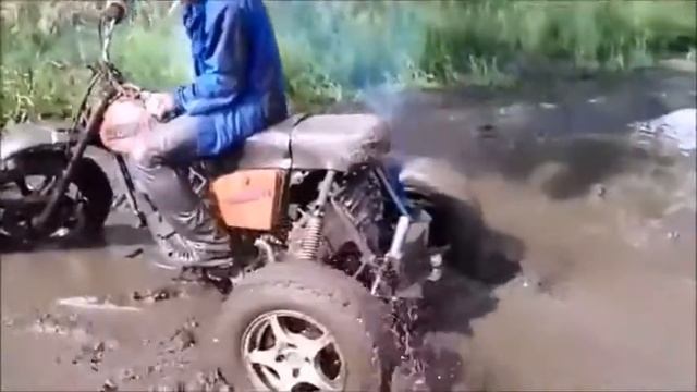 Трицикл из мотоцикла ИЖ Планета 5 смотреть онлайн