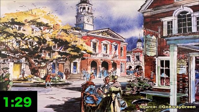 Disney's GROSSEST Secret? History of the Liberty Square Poop Path in Pi Minutes смотреть онлайн