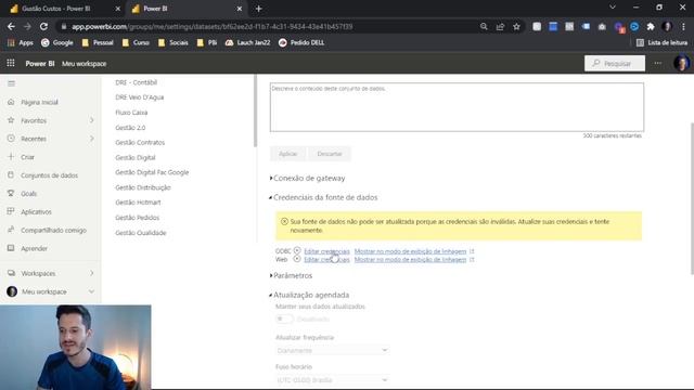 Como Ativar a Atualização Agendada no Power Bi Online смотреть онлайн