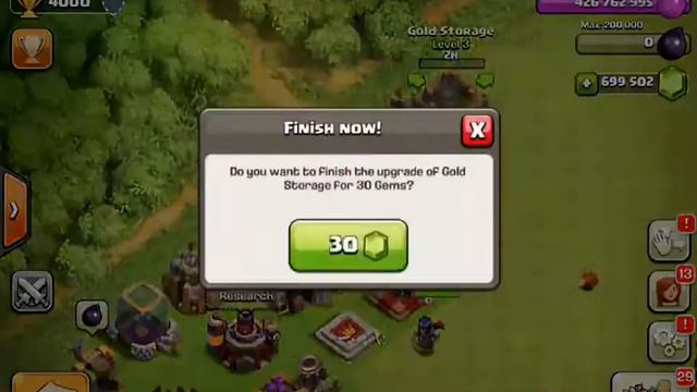 [Private Server 2017] Clash of Clans - Gemming From (TH1 To MAX TH10) 1.1 Million Gems смотреть онлайн