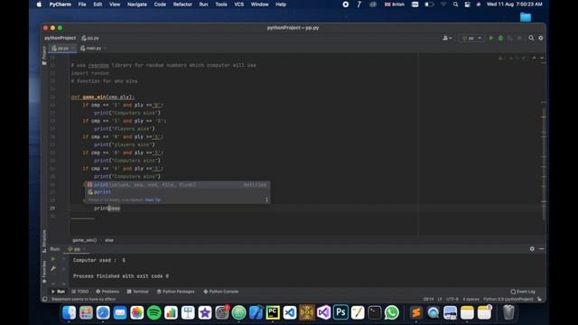 Game Development: Snake Water Gun | Python Tutorials In Hindi #python #GameDevelopment смотреть онлайн