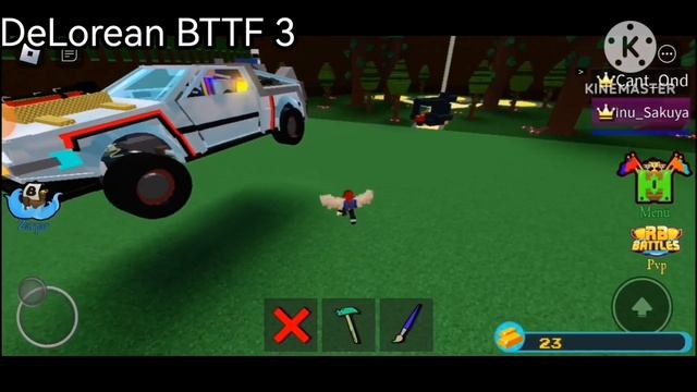 DeLorean Versions in BABFT Roblox смотреть онлайн