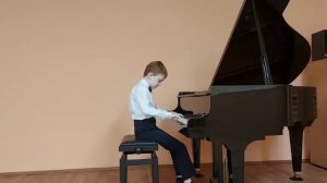 Дюссек Сонатина соль мажор. Филонов Кирилл, ЕДМШ 16, Екатеринбург