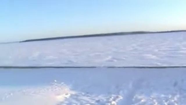 р.Обь, г.Сургут, январь 2010 смотреть онлайн