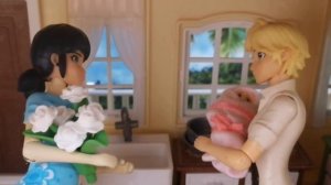 Адриан с женой Маринетт и ребёнком переезжают в роскошный особняк!