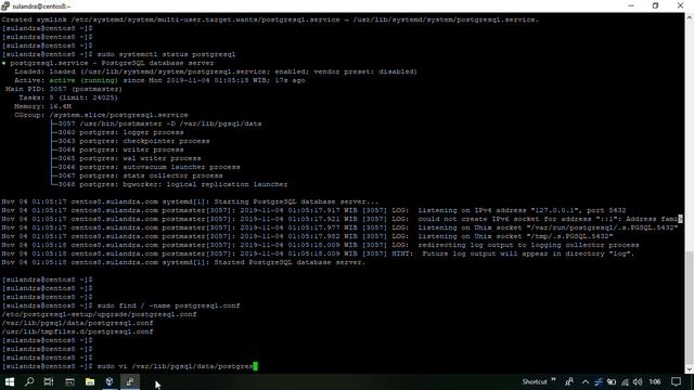 CentOS 8 Server - #8 Install PostgreSQL смотреть онлайн