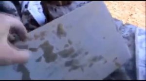 Затирка штукатурки.