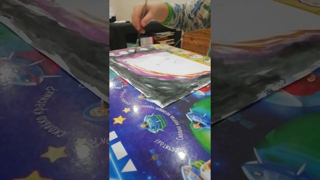 Рисуем галактику смотреть онлайн
