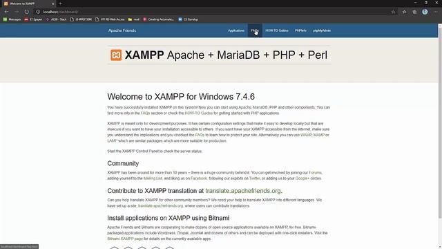 Setting-up PHP Development Environment in Windows смотреть онлайн