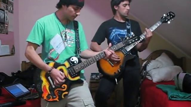 Avenged sevenfold - Beast and the harlot (2 guitars cover) смотреть онлайн