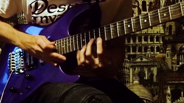 УЛЁТНЫЙ ТЭППИНГ НА ГИТАРЕ | Разбор пассажа от Дениса Шварца. смотреть онлайн