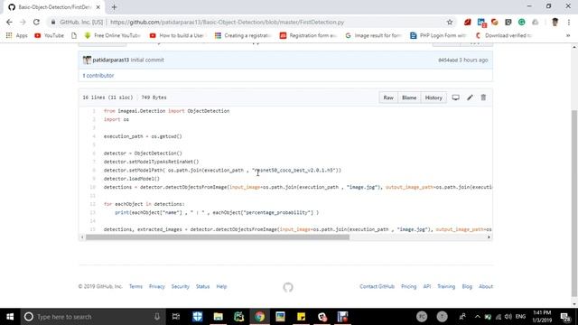 Basic Object Detection With Image AI | Tensorflow | OpenCv смотреть онлайн