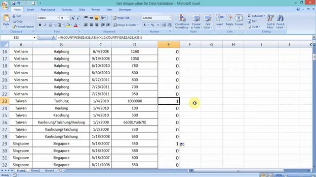 | Extract Unique values for Data Validation in Excel in Hindi | by Let's Learn Excel смотреть онлайн