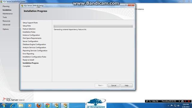 Sqlserver- 2008 Installation process смотреть онлайн