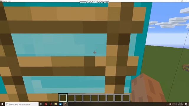 Илюзия в майнкрафте бесконечная лестница