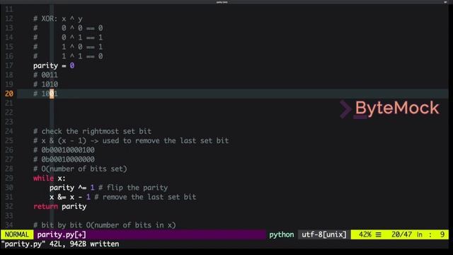 Parity of a 64 Bit Integer | Elements of Programming Interviews смотреть онлайн