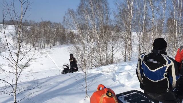 Спасаем снежик. Snowmobile. lynx xtrim commander 800 e-tec смотреть онлайн