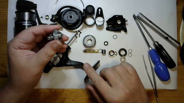 Катушка Okuma Carbonite V2 Match CBV-40MRSDH, задний фрикцион - обзор с разбором+апгрейд. смотреть онлайн