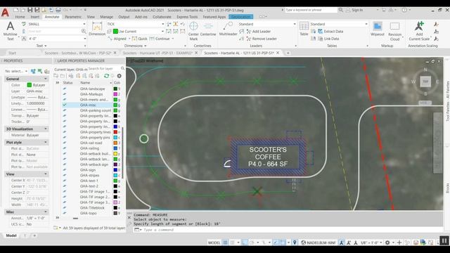 AC10 Place Points at Specific Distance intervals on Polyline or Line in AutoCAD/MEASURE Command смотреть онлайн