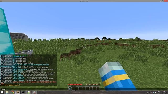 Minecraft Bukkit Plugin - Dumb Auction - Tutorial смотреть онлайн