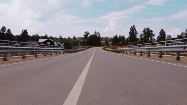 Тверская обл., Оленинский МО, пос. Мирный. Мост через реку Берёза. смотреть онлайн