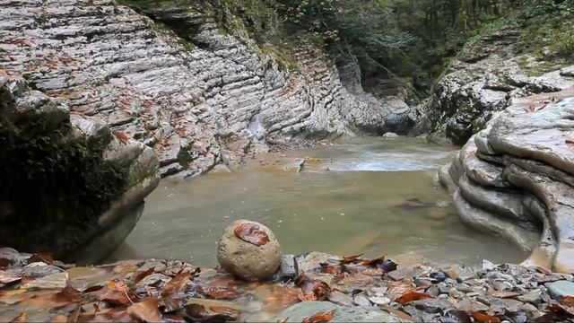 Красивый каньон реки Псахо. Природа смотреть онлайн